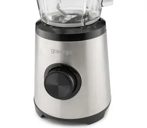 Gorenje B1300E Standmixer, schwarz/Edelstahl, 1300 W