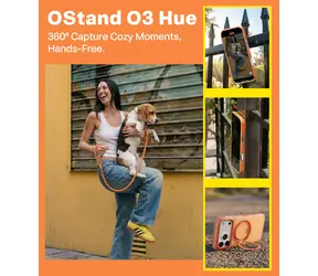 Torras Ostand O3 Hue Golden Citrus / Schutzhülle / iPhone 17 Pro Max / MagSafe / 360°-Ständer