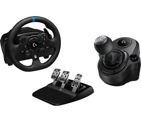 Logitech G923 + Driving Force Shifter / Lenkrad mit Schalthebel / Xbox Series X/S / PC