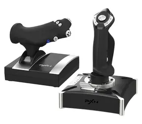 PXN PXN-2119 Pro / Joystick + Schubregler / 16 programmierbare Tasten / Vibration / PC, PS4, Xbox One / USB