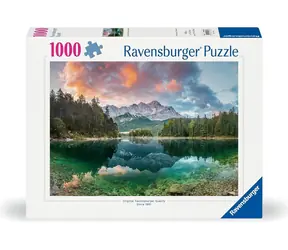 Ravensburger Puzzle Zugspitze am Eibsee / 1000 Teile / ab 14 Jahren