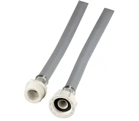 Xavax / Kaltwasser-Verlängerungsschlauch für Waschmaschinen und Geschirrspüler / 2,5 m / 3/4" gerade-gerade