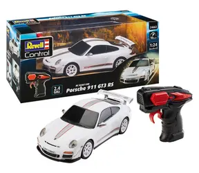 Revell Porsche 911 GT3 RS weiß/schwarz / RC-Auto / 1:24 / 2,4 GHz / ab 8 Jahren
