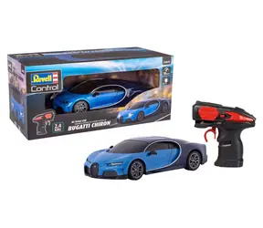 Revell Bugatti Chiron blau / RC-Auto / 2,4 GHz / 10 km/h / ab 8 Jahren