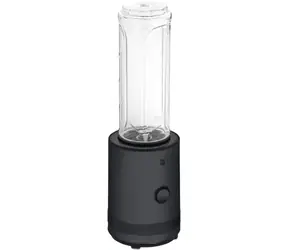 WMF KÜCHENminis Smoothie-to-go schwarz / Smoothie-Mixer / 300 W / 0,6 l