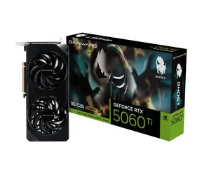 Gainward GeForce RTX 5060 Ti Ghost II OC 16GB / Grafikkarte / 16GB GDDR7 / 128-Bit / 1x HDMI + 3x DP / 600W (16)