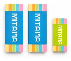 Mitama Rainbow / Gummi / ökologisches Material / 2+1 Stück