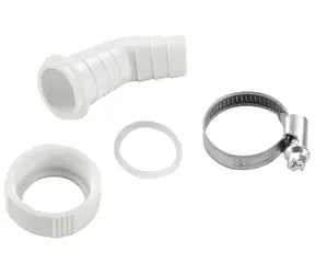 Xavax / Siphonanschluss / für Waschmaschine und Geschirrspüler / Gewinde 1" DN25 / Schlauch O 20 mm