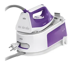 Braun CareStyle 1 IS 1014 VI weiß-lila / Dampfgenerator / 1,5 l / SuperCeramic / Doppeldampf