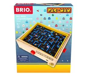 Ravensburger Brio PAC-MAN Labyrinth / Geschicklichkeitsspiel / Holz / ab 6 Jahren