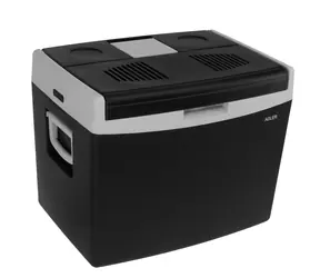 Adler AD 8092 schwarz, grau / Thermoelektrische Autokühler / 40 l / 12 V/220-240 V / 55 W