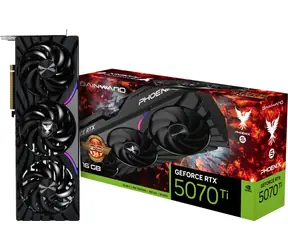 Gainward GeForce RTX 5070 Ti Phoenix-S GS / Grafikkarte / 16 GB GDDR7 / 256 Bit / 1x HDMI 2.1 + 3x DP 2.1 / 750 W (16)