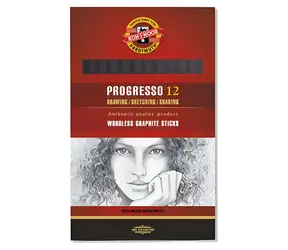 KOH-I-NOOR 8911 Progresso / Graphitstift / 8B / in Lack