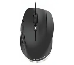 3Dconnexion CadMouse Compact schwarz / Maus für CAD-Anwendungen / 7200 DPI / kabelgebunden / USB