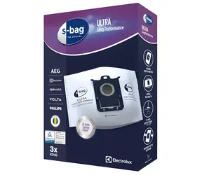 Electrolux E210S S-Bag Ultra Long Performance / Staubsaugerbeutel / 5 l / 3 Stück