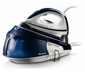 Ariete Steam Power Easy weiß/blau / Dampfbügelstation / 2400 W / 120 g/min / 1,8 l