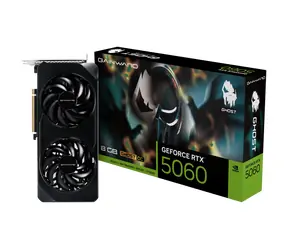 Gainward GeForce RTX 5060 Ghost 8GB OC / Grafikkarte / 8 GB GDDR7 / 128-Bit / 1x HDMI + 3x DP / 550 W