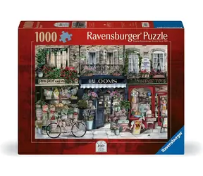 Ravensburger Puzzle „Belebte Einkaufsstraße Nr. 1“ / 1000 Teile / ab 14 Jahren
