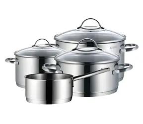 WMF Provence PLUS / Topfset / 4-teilig / Cromargan 18/10 Edelstahl / Induktion