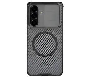 Nillkin CamShield PRO Magnetische transparente schwarze Rückseite / Samsung Galaxy A57