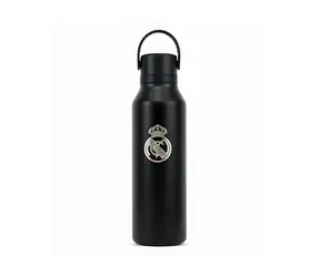 Runbott Mii 600 ml Real Madrid Schwarz / Thermosflasche / Vakuumisolierung / Edelstahl 304