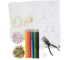 Creativ Company Schmuckset in Schrumpffolie / Kreatives Set / ab 8 Jahren