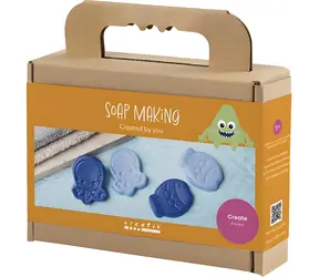 Kreatives Seifenherstellungsset „Meerestiere Blau“ von Creativ Company / Kreativset / ab 5 Jahren