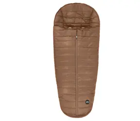 Mima Creo Mocha / Kinderwagen-Fußsack / gesteppt / faltbar