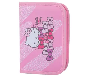 BAAGL Hello Kitty Sweet Leopard GRS / Schulmäppchen, einlagig / YKK-Reißverschluss
