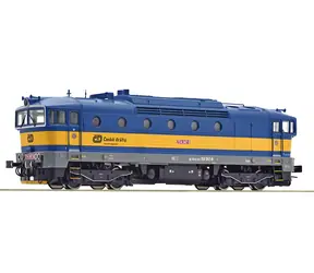 Roco 7300089 Diesellokomotive 754 047 ČD Brejlovec / Diesellokomotive H0 / Maßstab 1:87 / Länge 190 mm