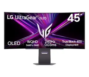 44,5" LG 45GX900A-B Schwarz / Monitor / OLED / 3440 x 1440 / 21:9 / 240 Hz / 275 cd/m / 2x HDMI + DP / Repro