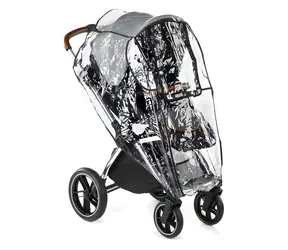 Jané / Regenmantel für Kinderwagen / Universal / mit verstellbarem Sichtfenster / mit Tasche