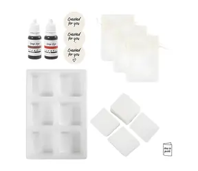 Kreatives Seifenherstellungsset von Creativ Company / Kreativset / 9 Seifen / 3 Techniken