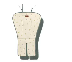 Jané Flappy Botanic / Kinderwagenmatte / doppelseitig / Baumwolle und Frottee / 49×73 cm