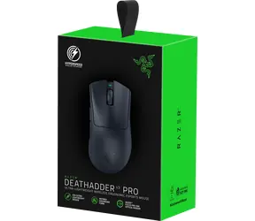 Razer DeathAdder V3 Pro / Kabellose Gaming-Maus / Optisch / 30000 DPI / 2,4 GHz / 5 Tasten