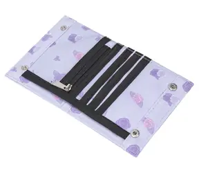 BAAGL Kuromi Sweet One GRS / Geldbörse / 2 Druckknöpfe / Platz für Karten und Dokumente