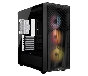 Corsair 3200D RS ARGB grau / Computergehäuse / Midi-Tower / ATX / Gehärtetes Glas