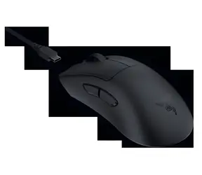 Razer DeathAdder V3 Pro + HyperPolling Wireless Dongle / Kabellose Gaming-Maus / optisch / 30000DPI / 2,4GHz / 5 Tasten