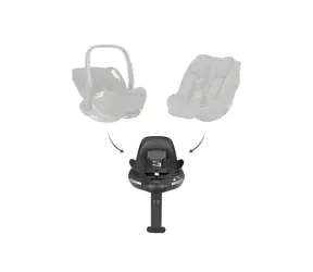 KikkaBoo i-Klasse 360 / Kindersitzbasis / Isofix / für i-Klasse und i-Klasse PLUS