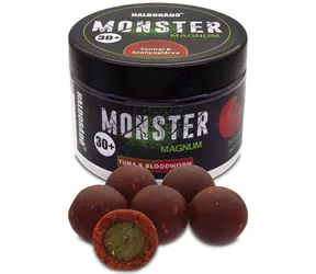 Haldorado Pop- UP Boilies Monster Magnum Thunfisch/Patentka / Schwimmender Boilie / 30 mm / 200 g
