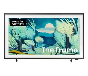 50" Samsung The Frame GQ50LS03F schwarz / Fernseher / 4K / QLED / HDMI / USB / CI+ / LAN / WLAN / Bluetooth / DVB-T2 & C & S2 / 20 R