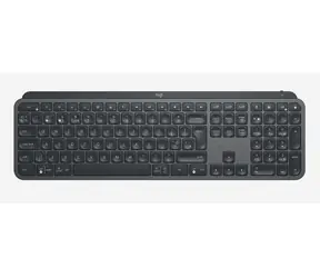 Logitech MX Keys FR Graphit / Kabellose Tastatur / AZERTY / Bluetooth / LED-Hintergrundbeleuchtung