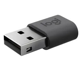 Logitech USB-Adapter / USB-Reduzierung / USB-A (M) auf USB-C (F) / USB 2.0