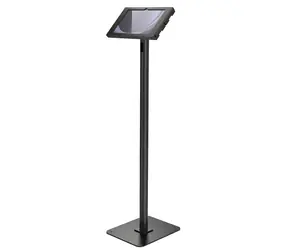 Compulocks Ständer-Set Schwarz / Tablet-Bodenständer / Abschließbar / Aluminium / 11"