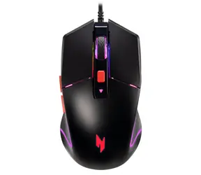 Acer Nitro NMW100 schwarz / Gaming-Maus / 7200 DPI / 7 Tasten / RGB / USB-A