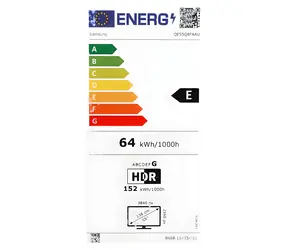 55" Samsung QE55Q8FAAU grau / Fernseher / 4K QLED / HDMI / USB / Wi-Fi / BT / LAN / CI+ / DVB-T2-C-S2 / 20W Lautsprecher