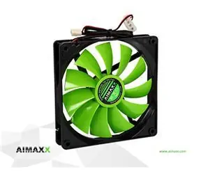 AIMAXX eNVicooler 14 GreenWing / Lüfter / 140 mm / 3-Pin / 600-1000 U/min / 12,9 dB