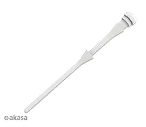 Akasa weiße / Antivibrationshalterungen für Lüfter / 20 Stück