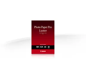 Canon LU-101 A4 / Fotopapier / 260 g/m / 20 Blatt / glänzend