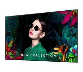 98" Samsung QM98C schwarz / Gewerbliches Display / 4K UHD / VA / 500 cd/m / 24/7-Betrieb / WLAN / RS232